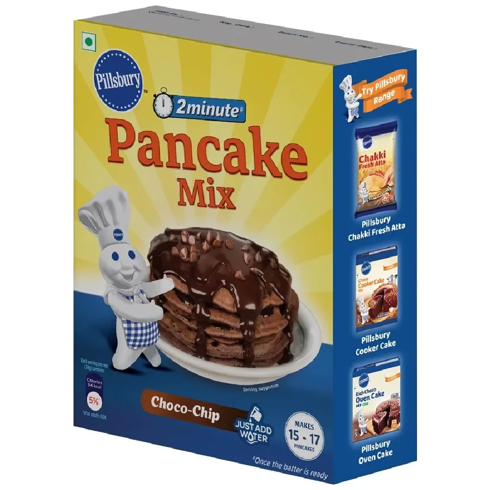 Pillsbury Pancake Mix - Choco Chips, 400 g-7.webp
